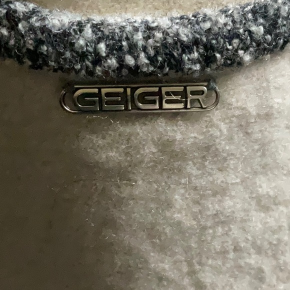 “GEIGER” Off White Vintage Wool Made In Austria Jacket. - Picture 12 of 14